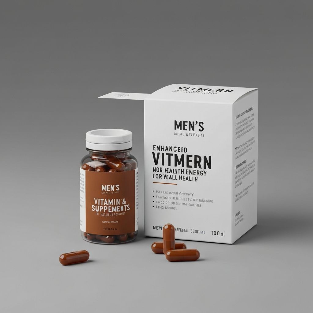 Men's vitamins and supplements